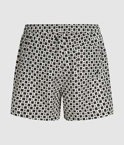 Shorts de plage d'été imprimés 100% polyester, séchage rapide, légers, shorts de bain, taille élastique - Product Image 3