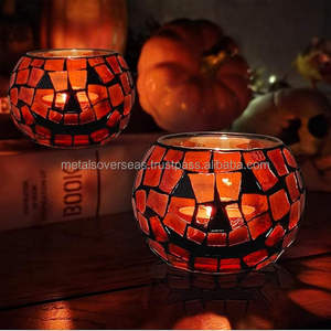 Mosaic Glass Bowl <b>Candle</b> <b>Holder</b> Handmade Decorative Tealight <b>Candle</b> Bowl Elegant Votive <b>Holder</b> Durable High Quality Luxury - Product Image 6
