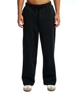 Pantalones Deportivos Casuales para Hombre, Cintura Media, Corte Holgado, Pierna Recta, Cierre con Cordón, Algodón/Poliéster, Peso Medio, Cómodos y Holgados - Product Image 3
