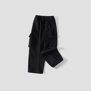 Boy Kids <b>Cargo</b> <b>Pants</b> Casual Outdoor Cotton <b>Stretch</b> Comfortable Everyday Wear Multiple Pocket Design - Product Image 6