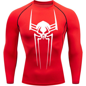 <b>Men</b> Solid 100% Polyester <b>Compression</b> <b>Shirts</b> Short Sleeve Lightweight Breathable Eco-Friendly Athletic Gym Fitness Training Wear - Product Image 1