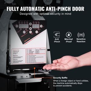 Sigillatrice Elettrica Automatica per Tazze da 190 mm di Altezza, 90/95 mm, per 500-650 Tazze/Ora - Product Image 6