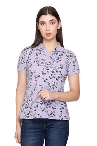 Chemise polo sublimée pour femme, style streetwear décontracté, manches courtes, séchage rapide, design été. - Product Image 5