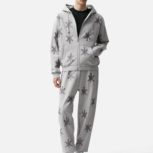 Survêtement Homme en Strass Entièrement Personnalisable, Anti-Plis, Tendance Actuelle, Meilleure Vente, par un Fabricant de Renom - Product Image 1
