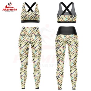 Best Superior Quality OEM Service New Arrival Women's <b>Yoga</b> <b>Set</b> Solid Front High Waist 2-Piece Eco-Friendly Quick Dry Comfortable - Product Image 2