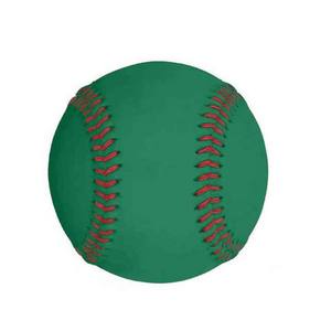 WARPRO INDUSTRY Red Baseball with White Stitching Solid Pattern Durable Left-handed Training <b>Ball</b> 9 Inch Outdoor Sports - Product Image 3