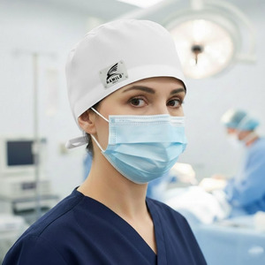Gorro Quirúrgico de Algodón Ajustable de Talla Personalizada, Muy Demandado en 2026, para Hospitales, Doctores y Enfermeras - Product Image 2