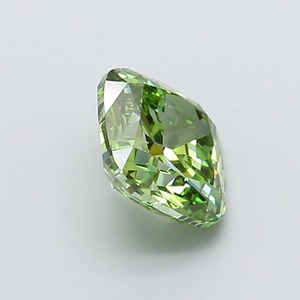 Diamant de laboratoire CVD vert vif fantaisie modifié taille coussin carré de 1,50 carat, clarté VS1, excellente taille, pierre précieuse de luxe pour bijoux - Product Image 4