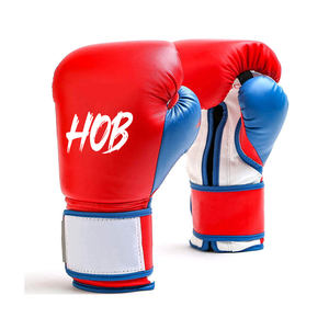 Guantes de Boxeo de PU de Alta Calidad para Hombre, con Logotipo Personalizado, Guantes de Muay Thai, Kick Boxing, Entrenamiento de MMA, Cuero Profesional - Product Image 3