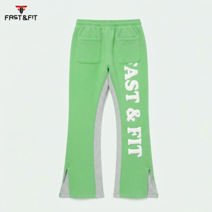 Fashion Custom Logo pants Outdoor Jogger <b>Men</b> Pants & <b>Trousers</b> Digital Print <b>Elastic</b> Drawstring Flare Sweat Pants <b>Mens</b> - Product Image 5