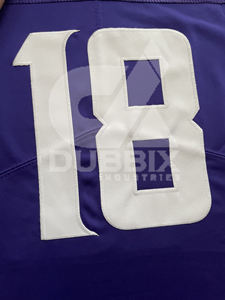 Maßgefertigte American Football Uniform Meistverkauftes Bequemes Weißes Polyester-Gewebe American Football Trikot - Product Image 6