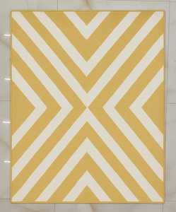 Tapis bohème en jute tressé à la main, en fibres naturelles, pour salon - Product Image 5