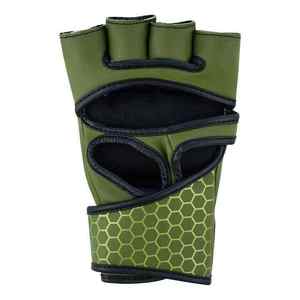Guantes de Entrenamiento de Boxeo y MMA, de Piel Sintética, con Logotipo Personalizado, Engrosados, Resistentes al Desgaste, de Medio Dedo, para Entrenamiento de Combate - Product Image 4