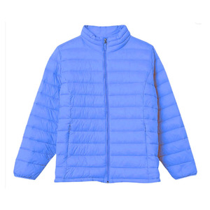 Wholesale Breathable Puffer Coated Women Short Cropped Zip Winter <b>Jackets</b> Solid Zipper Spring custom logo printing puffer <b>jacket</b> - Product Image 3