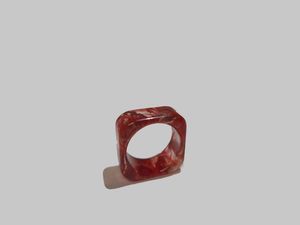 Elegant Colorful <b>Resin</b> Finger Ring Handmade Customizable Fashion Modern Jewelry Accessory - Product Image 5