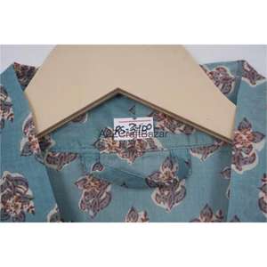 Kimono 100% Algodón con Estampado Floral, Bata de Dormir Abierta por Delante para Mujer, Estilo Indio, Orgánica, para Verano, Playa o Dormir - Product Image 5