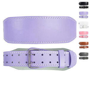 Professional Powerlifting Belt Leather Weight Lifting Belt For Deadlifts Squat Support Lifting Belt Powerlifting Belt For Men - Product Image 1