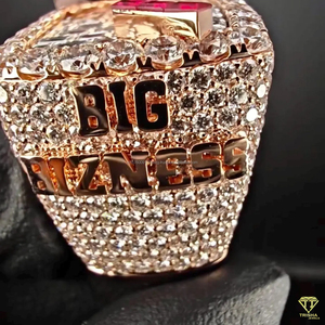 Luxury Hip Hop Big Boss <b>Ring</b> Iced Out Gold Plated Cubic Zirconia Men <b>Statement</b> Jewelry Rapper Style Fashion <b>Ring</b> Supplier - Product Image 3