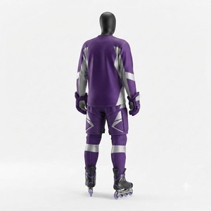 Uniforme Deportivo de Hockey sobre Ruedas, Jersey Atlético de Secado Rápido, Ropa Personalizada para Equipos, Prenda Transpirable para Competencia - Product Image 3