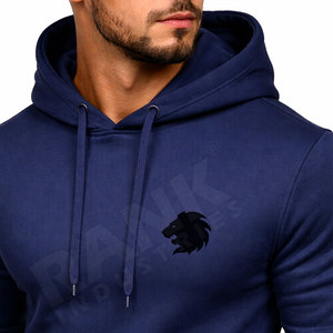 Sweat-shirts d'hiver pour hommes de haute qualité, 100% coton molletonné, couleurs et logos personnalisés, coupe ample, respectueux de l'environnement - Product Image 5