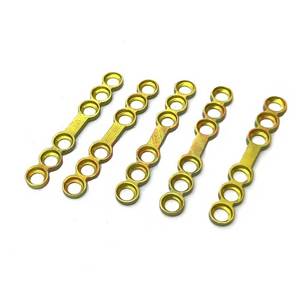 Orthopedic Maxillofacial Adaptation Straight Plate 2.5mm <b>Gap</b> 6 Holes Mandible Set 5-Piece Stainless Steel Surgical Instruments - Product Image 4