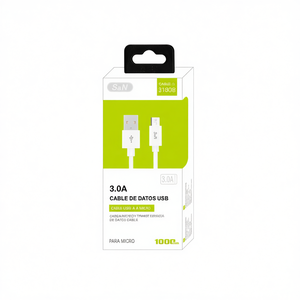 สายเคเบิล V8 3.0A USB A ถึงสายเคเบิลไมโครดาต้า 100 ซม. ชาร์จเร็ว - Product Image 2