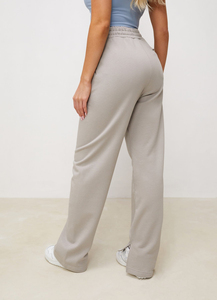Conjunto de 2 piezas para mujer, sudadera con capucha y pantalones deportivos, conjunto informal para estar en casa, conjunto a juego, conjunto de jogger de cintura alta, color gris - Product Image 4
