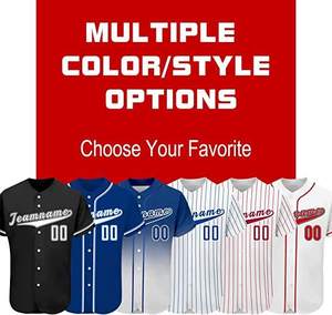 Factory Wholesale Custom Baseball Jersey Youth Adult Softball Uniform Sportswear Set - Product Image 3