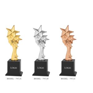 Durable Metal Trophy with Premium Finish for Corporate Awards and Recognition Programs - Product Image 2