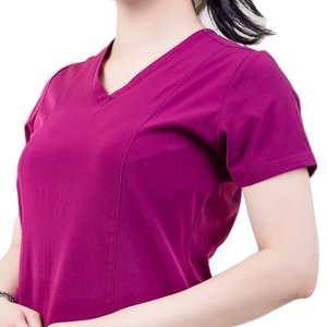 ODM/OEM Medical Scrubs Uniform Nursing Clothing Women <b>Men</b> Breathable Quick-Dry Anti-Wrinkle Good Stretch Anti-dust FMF VN - Product Image 6
