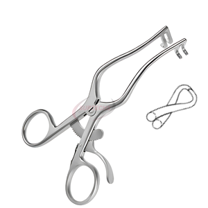 Retractor Manual Autoajustable PLESTER de 130 mm, con 2 Puntas Cónicas de 2 x 2 Pulgadas |   Longitud de Trabajo de 5 Pulgadas |   Instrumento Quirúrgico/ENT con Certificación CE - Product Image 2