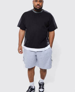 Logo personnalisé Nylon Spandex 2 en 1 Athletic Workout Shorts Hommes Respirant Gym Sports Training Shorts - Product Image 1