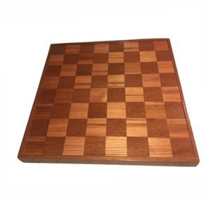 Échiquier en bois fait main, plateau d'échecs plat en bois, jeu de société carré classique en bois, cadeau décoratif, jeu de table personnalisé - Product Image 1