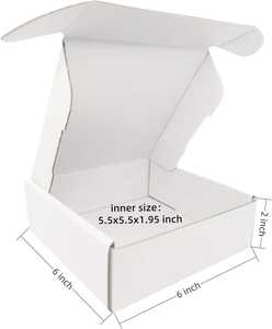 Caja de Regalo Plegable Azul Marino Personalizada 320×210×60mm, Empaque de Lujo para Ropa, Joyería, Galletas y Envío - Product Image 1