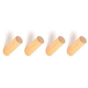 Ganchos de Pared Delgados de Madera - Product Image 4