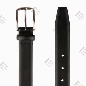 Ceinture décontractée en cuir de vache véritable pour homme avec boucle classique en alliage - Product Image 2