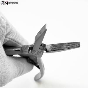 RMI Best Quality Product Customized Plier Stainless Steel Silver Shin Plier For Hair Extension Tool - Product Image 5