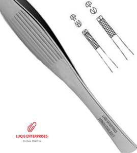 Pinzas para Tejidos Ferris Smith, Instrumento Quirúrgico de Acero Inoxidable, Pinzas Médicas de Precisión, Pinzas para Tejidos Delicados - Product Image 3