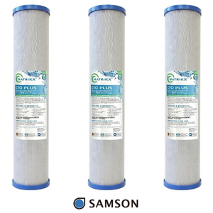 Purificateur d'eau à réduction de chloramine pour la maison, filtre de remplacement universel, débit rapide, haute efficacité - Product Image 1