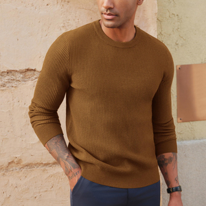 <b>Men</b> Button Front <b>Knit</b> <b>Cardigan</b> Soft Long Sleeve Casual Sweater Regular Fit Ribbed Edge Custom Design Wholesale <b>Mens</b> Clothing - Product Image 6