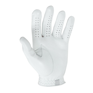 Guantes de Golf Blancos para Mujer y Hombre, para Mano Izquierda, con Logotipo Personalizado, Marcador de Bola Magnético, Guantes de Cuero Cabretta Auténtico - Product Image 2