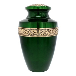 Handcrafted Metal <b>Mini</b> Urn for Adult Ashes with Threaded Closure European/American Style Durable and Safe Cremation Urn - Product Image 5