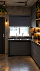 WINHOME RB Add Pelmet Series Stores à enroulement avec plinthe pour fenêtres, pour projets de design intérieur, bureaux, espaces de travail, personnalisables OEM ODM - Product Image 1