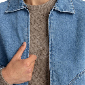 <b>Men's</b> Stylish Jean <b>Jacket</b> Casual Wear Oem Wholesale High Quality <b>Men</b> Cotton Jeans <b>Jacket</b> Custom <b>Mens</b> <b>Denim</b> <b>Jacket</b> For Sale - Product Image 5