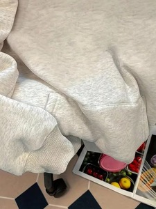 Sudadera de Lujo para Mujer de Mezcla de Algodón de Alta Gama, Suéter de Punto Suave Personalizado, Sudadera con Capucha Lisa - Product Image 6