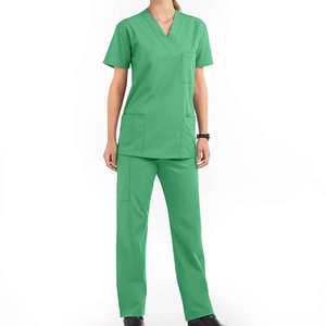 Tenues médicales unisexes OEM pour hôpitaux, ensembles d'uniformes chirurgicaux extensibles imprimés pour infirmières et médecins, vente en gros pour femmes - Product Image 6