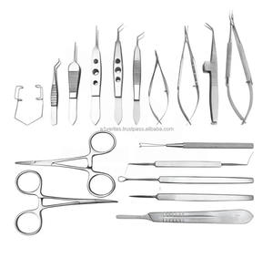 Juego de Instrumentos Oftálmicos de Primera Calidad A-1 VERITAS para Cirugía Manual de Cataratas, 17 Piezas |   Clip Hemolok Reutilizable para Uso Médico - Product Image 2