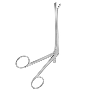 Forceps Ethmoid de 4,5 pouces avec tige, mâchoires angulées 2,5x10mm, en acier inoxydable allemand, instrument chirurgical nasal et sinusal pour ORL - Product Image 5