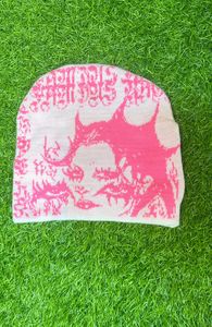Gorro de Punto Jacquard de Alta Calidad, Grueso y Cálido, para Exteriores, Estilo Urbano - Product Image 1