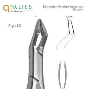 Pinces d'extraction dentaire de haute précision pour l'extraction des molaires et des prémolaires, vente en gros de pinces d'extraction dentaire - Product Image 6
